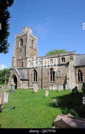 St James Church, Hemingford Grey, Cambridgeshire Stock Photo