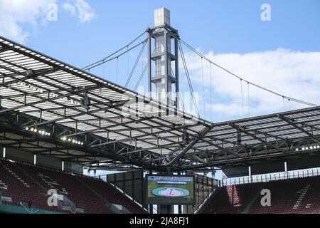 Cologne, Germany. 28th May, 2022. Details of stadium during the DFB Cup Final between VfL Wolfsburg and 1. FFC Turbine Potsdam at the Rhein-Energie-Stadion in Cologne Tatjana Herzberg/SPP Credit: SPP Sport Press Photo. /Alamy Live News Stock Photo