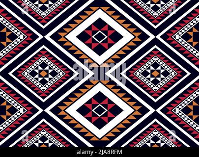 Geometric ethnic pattern traditional Design for background Stock Vector