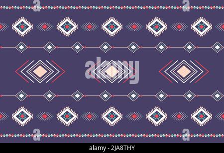 Geometric ethnic pattern traditional Design for background Stock Vector