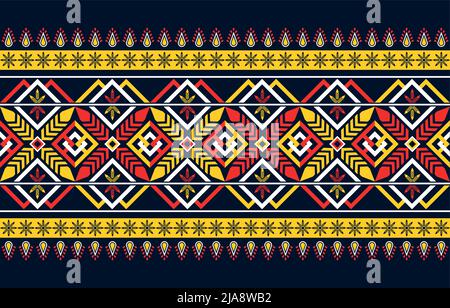 Geometric ethnic pattern traditional Design for background, Stock Vector
