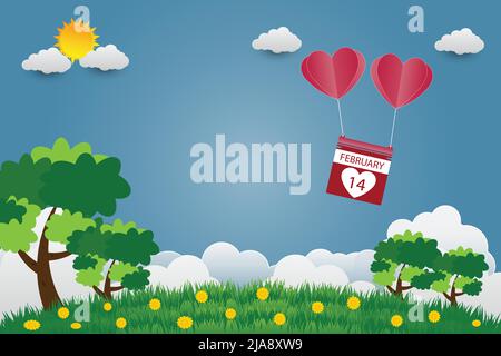 vector heart shape balloons border frame background Stock Vector Image ...