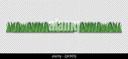 Green grass vector. Grass border illustration Stock Vector Image & Art ...