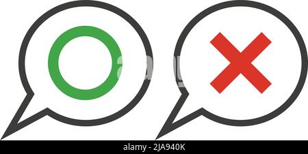 Bubble icon of round and vertical. Editable vector. Stock Vector