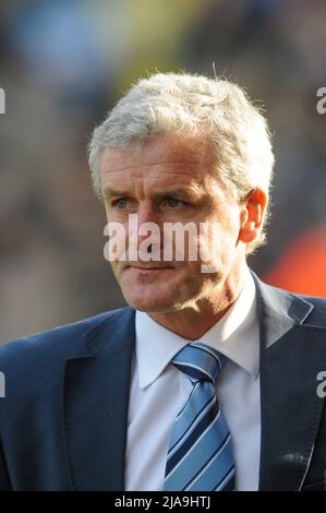 Manchester City Manager Mark Hughes 2009 Stock Photo