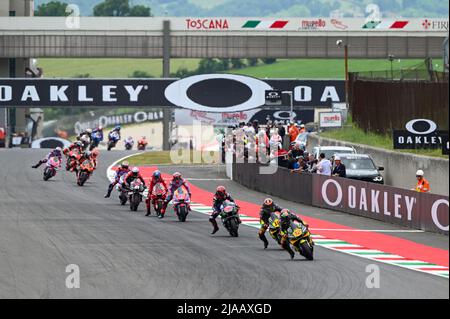 May 29, 2022, Scarperia (FI, Italy: Scarperia (FI), Italy, Mugello  International Circuit, May 29, 2022, MotoGP trophies during Gran Premio  dÃ¢â‚¬â„¢Italia Oakley Race - MotoGP World Championship. (Credit Image: ©  Alessio Marini/LPS