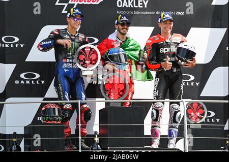 MotoGP trophies during Gran Premio dâ€™Italia Oakley Race, MotoGP  World Championship in Scarperia (FI), Italy, May 29 2022 Stock Photo - Alamy