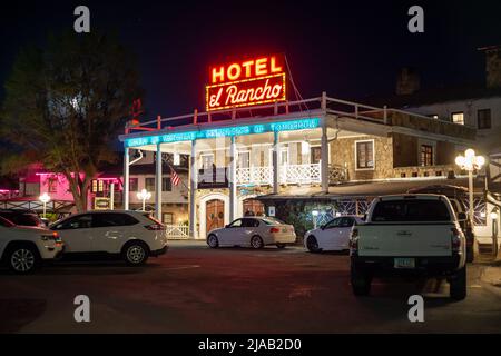 Hotel El Rancho, Gallup, New Mexico, USA. Route 66 Stock Photo