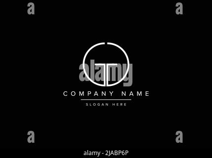 Creative minimal line art icon logo, GG monogram logo Stock Vector