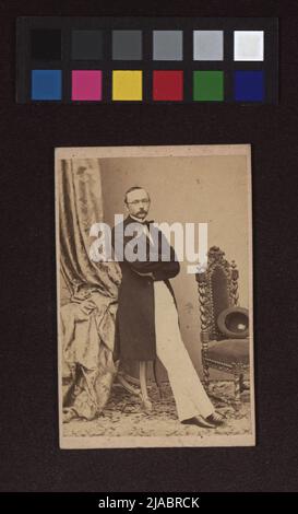 Leopold Hasner von Artha (1818-1891), politician. Adolf Ost, photographer Stock Photo