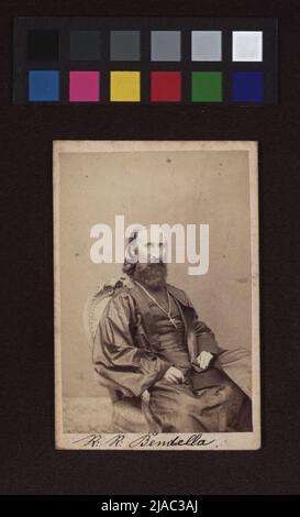 Theophil Bendella, Greek Orthodox Bishop. Adolf Ost, photographer Stock Photo