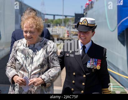 Nicole Robichaud (commanding Officer Of Hmcs Margaret Brooke 