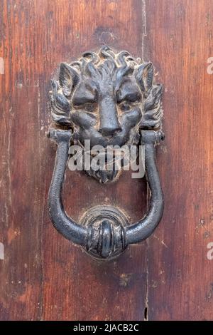Door Knocker, Mdina, Malta Stock Photo