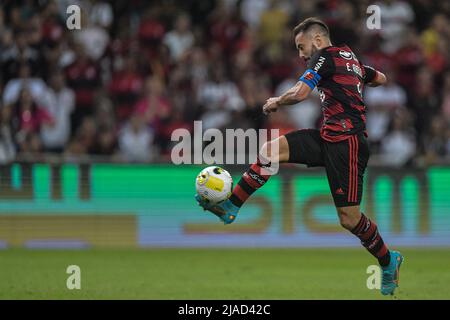 RJ - Rio de Janeiro - 05/29/2022 - BRAZILIAN A 2022, FLUMINENSE X FLAMENGO - Everton Ribeiro Flamengo player during a match against Fluminense at the Maracana stadium for the Brazilian championship A 2022. Photo: Thiago Ribeiro/AGIF/Sipa USA Stock Photo