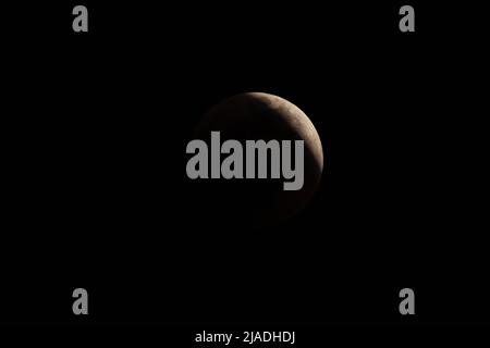 Lunar Eclipse Stock Photo