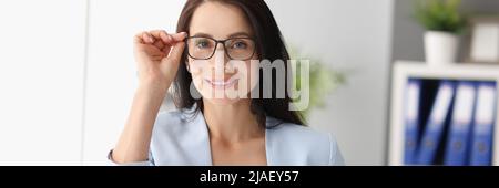 Smiling female in luxury costume Stock Photo
