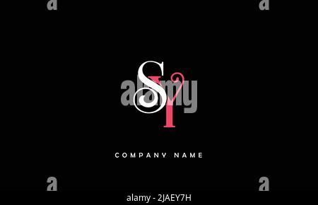 YS, SY Alphabets Letters Logo Monogram Stock Vector