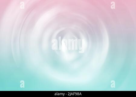 Blurred gradient radial motion pink and blue background. Abstract circular texture Stock Photo