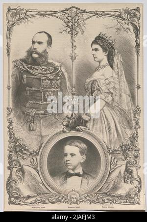 Emperor Franz Joseph I with Empress Elisabeth and their children Crown ...