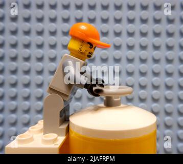 LEGO figurine Stock Photo