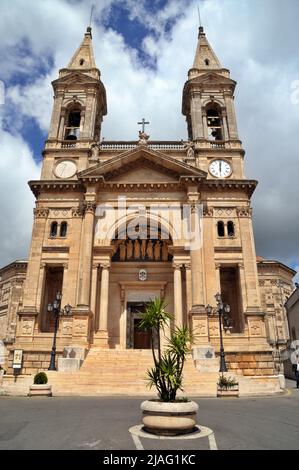 Facade Of The Cathedral Basilica Of Saints Cosmas And Damian ...