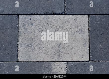 gray stone paving slabs texture Stock Photo