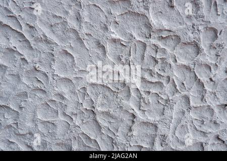 Texture of gray solidified cement close up Stock Photo
