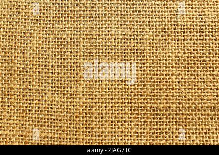 Nature color sackcloth texture background close up photo Stock Photo