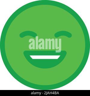 Happy client reaction semi flat color vector object Stock Vector