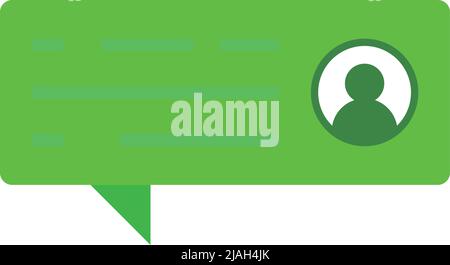 Customer review semi flat color vector object Stock Vector