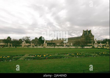 Louvre Museum - Paris, France Stock Photo