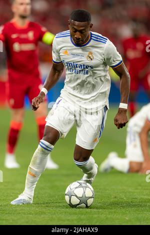 David Alaba Real Madrid during the Uefa Champions League match