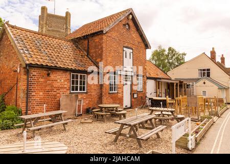 Exterior of the Orford Craft Centre. Orford, Suffolk. UK Stock Photo