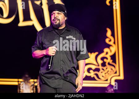 Mount Westmore - ICE CUBE performs during the 2022 BottleRock Napa Valley at Napa Valley Expo on May 28, 2022 in Napa, California. Photo: Chris Tuite/imageSPACE/Sipa USA Stock Photo