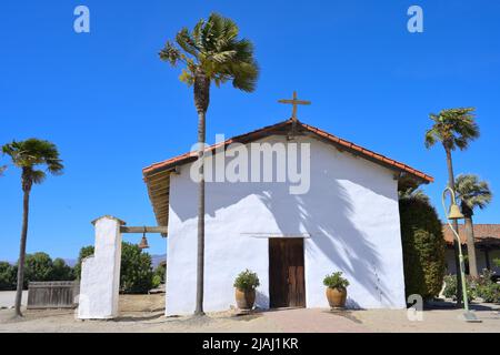 The historic Mission Nuestra Señora de la Soledad, California CA Stock Photo