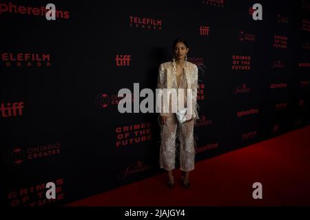 Toronto, Canadian, May 30, 2022, Actor Tanaya Beatty is pictured on the ...