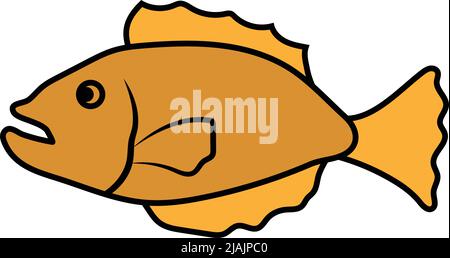 Flat fish hi-res stock photography and images - Alamy