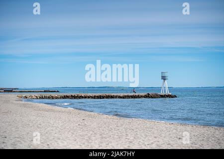 Bellevue Beach in Copenhagen, Denmark Stock Photo