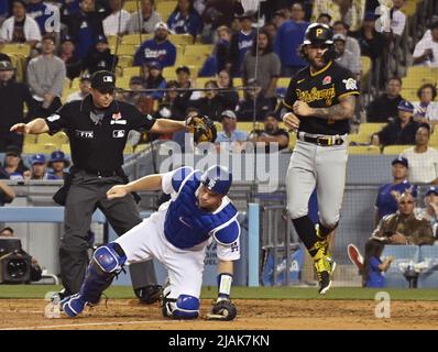 Pittsburgh Pirates' Ke'Bryan Hayes runs the bases during a baseball game  against the Cincinnati Reds in Cincinnati, Wednesday, Sept. 14, 2022. The  Pirates won 10-4. (AP Photo/Aaron Doster Stock Photo - Alamy