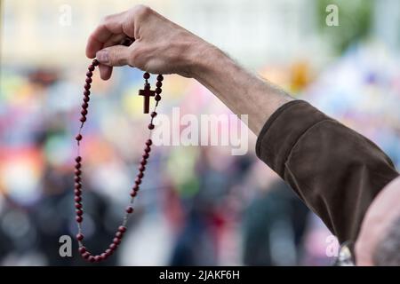 Anti abortion movement in Gdansk, Poland © Wojciech Strozyk / Alamy Stock Photo Stock Photo
