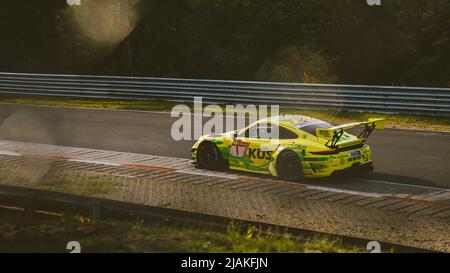 Grello during 24H Race Golden Hour Stock Photo