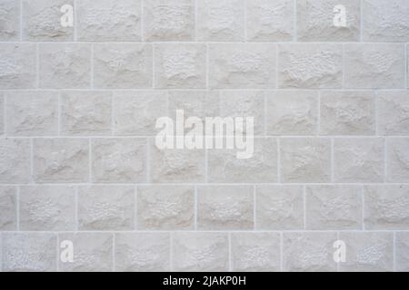 Beige stone wall texture, stone wall decoration. Stock Photo