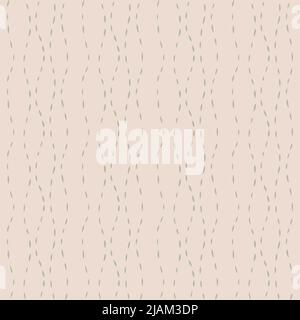 seamless pattern with dash lines abstract scribble. Stock Vector
