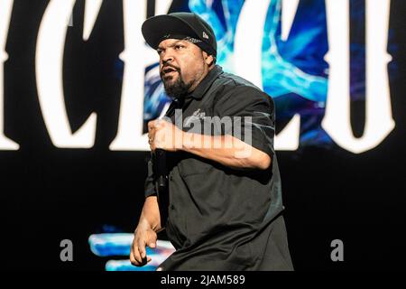 Mount Westmore - ICE CUBE performs during the 2022 BottleRock Napa Valley at Napa Valley Expo on May 28, 2022 in Napa, California. Photo: Chris Tuite/imageSPACE/MediaPunch Stock Photo