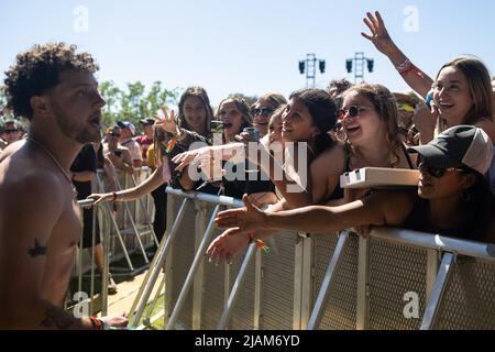 Grandson aka Jordan Edward Benjamin performs during the 2022 BottleRock Napa Valley at Napa Valley Expo on May 29, 2022 in Napa, California. Photo: Chris Tuite/imageSPACE/MediaPunch Stock Photo