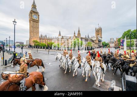 Platinum Jubilee Pageant, London, UK. 5th June 2022. The Platinum ...