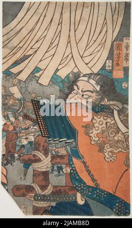 Uesugi Kenshin and Takeda Shingen at the Battle of Kawanakajima Stock ...