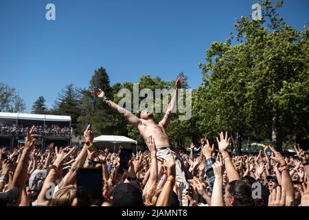 Grandson aka Jordan Edward Benjamin performs during the 2022 BottleRock Napa Valley at Napa Valley Expo on May 29, 2022 in Napa, California. Photo: Chris Tuite/imageSPACE/Sipa USA Stock Photo