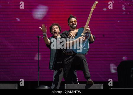 Grandson aka Jordan Edward Benjamin performs during the 2022 BottleRock Napa Valley at Napa Valley Expo on May 29, 2022 in Napa, California. Photo: Chris Tuite/imageSPACE/Sipa USA Stock Photo