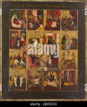 Scenes from the Life of the Virgin. Culture: Upper Rhenish. Dimensions ...